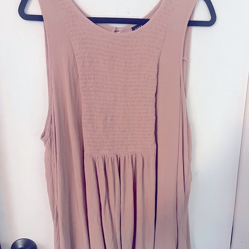 Torrid size 4 blouse- blush pink